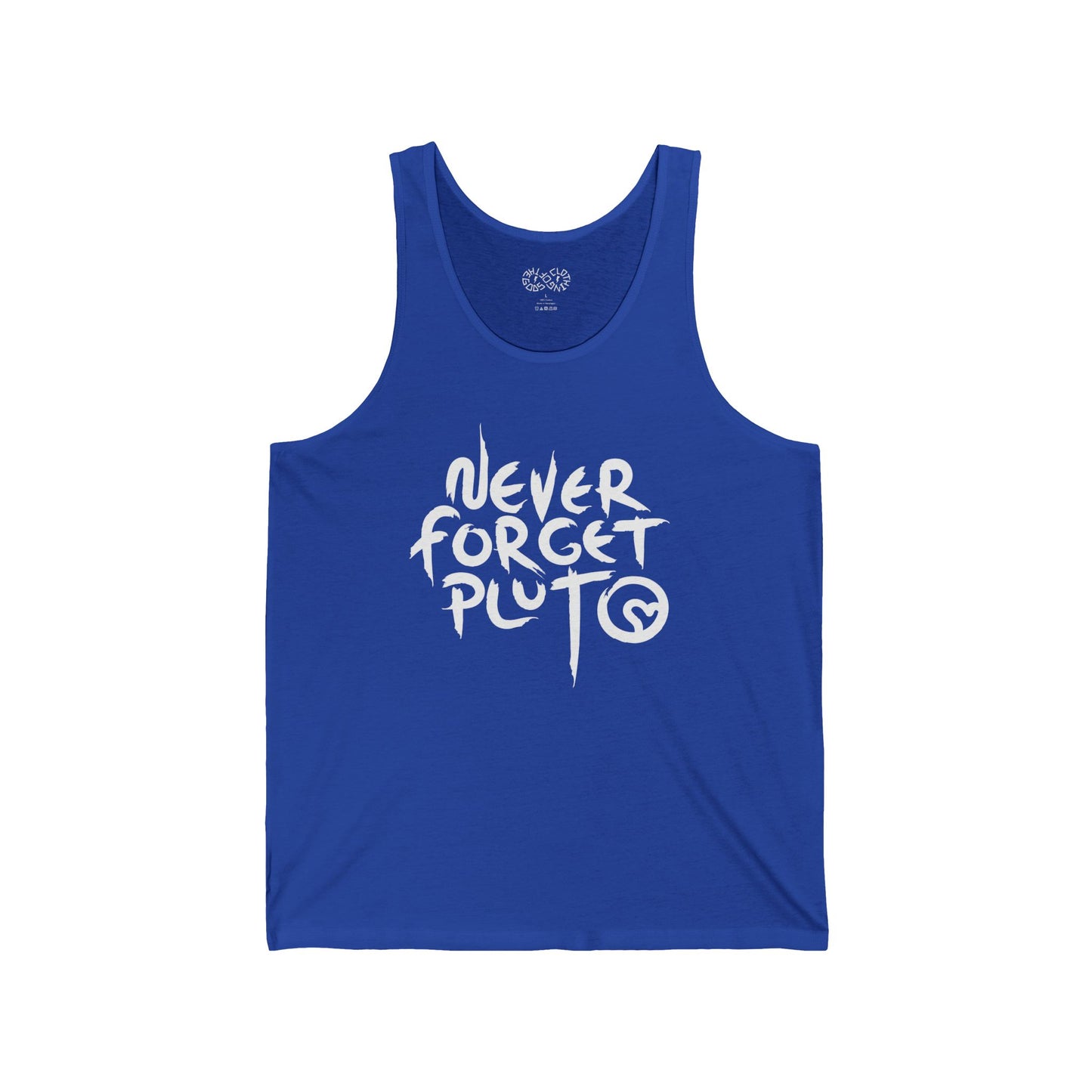 Never Forget Pluto Tank Top