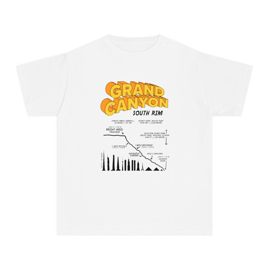 Grand Canyon South Rim Youth Midweight Tee