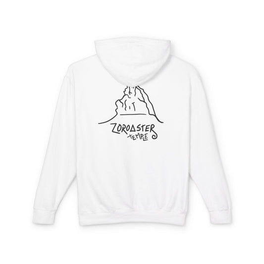 Zoroaster Temple Unisex Lightweight Hooded Sweatshirt