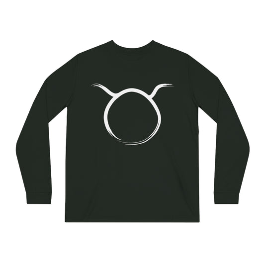 Taurus Symbol on Unisex Shifts Dry Organic Long Sleeve Tee
